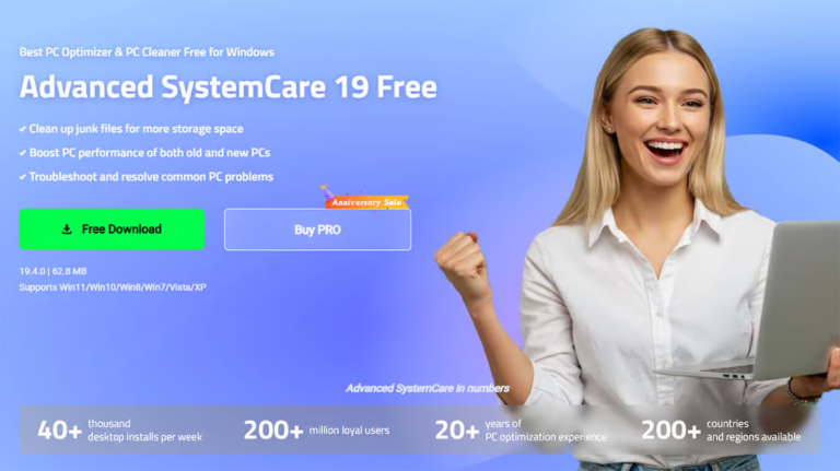 Advanced SystemCare : essayez-le avant de remplacer votre ancien ordinateur portable