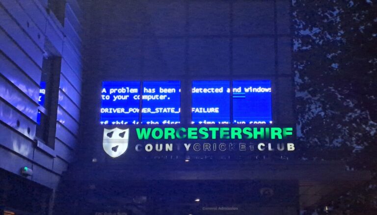 Windows lance un BSOD chez les fans de sport