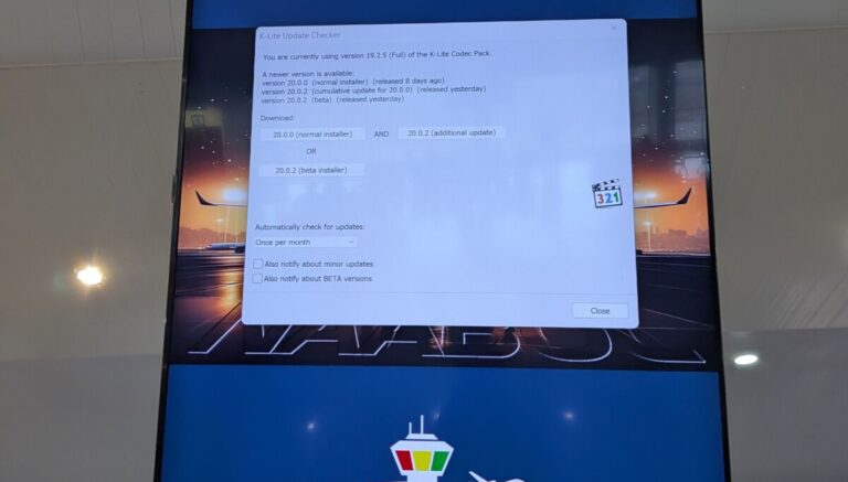 Vol retardé ? Il en va de même pour ces mises à jour de codecs